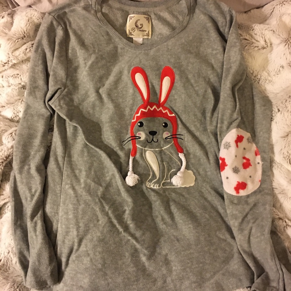 Snow Bunny Pajama Set.